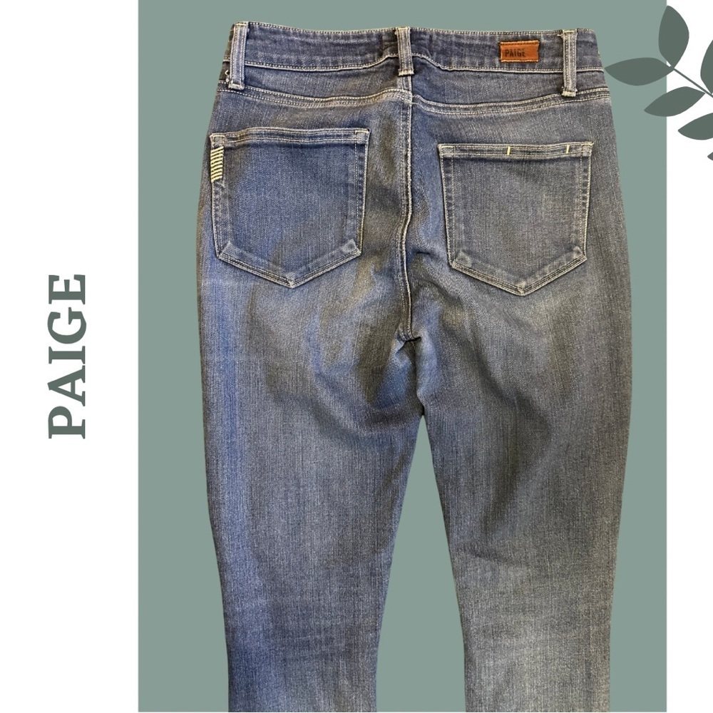 Paige HOXTON ULTRA SKINNY JEAN Blue Denim Size 27 - Picture 4 of 6
